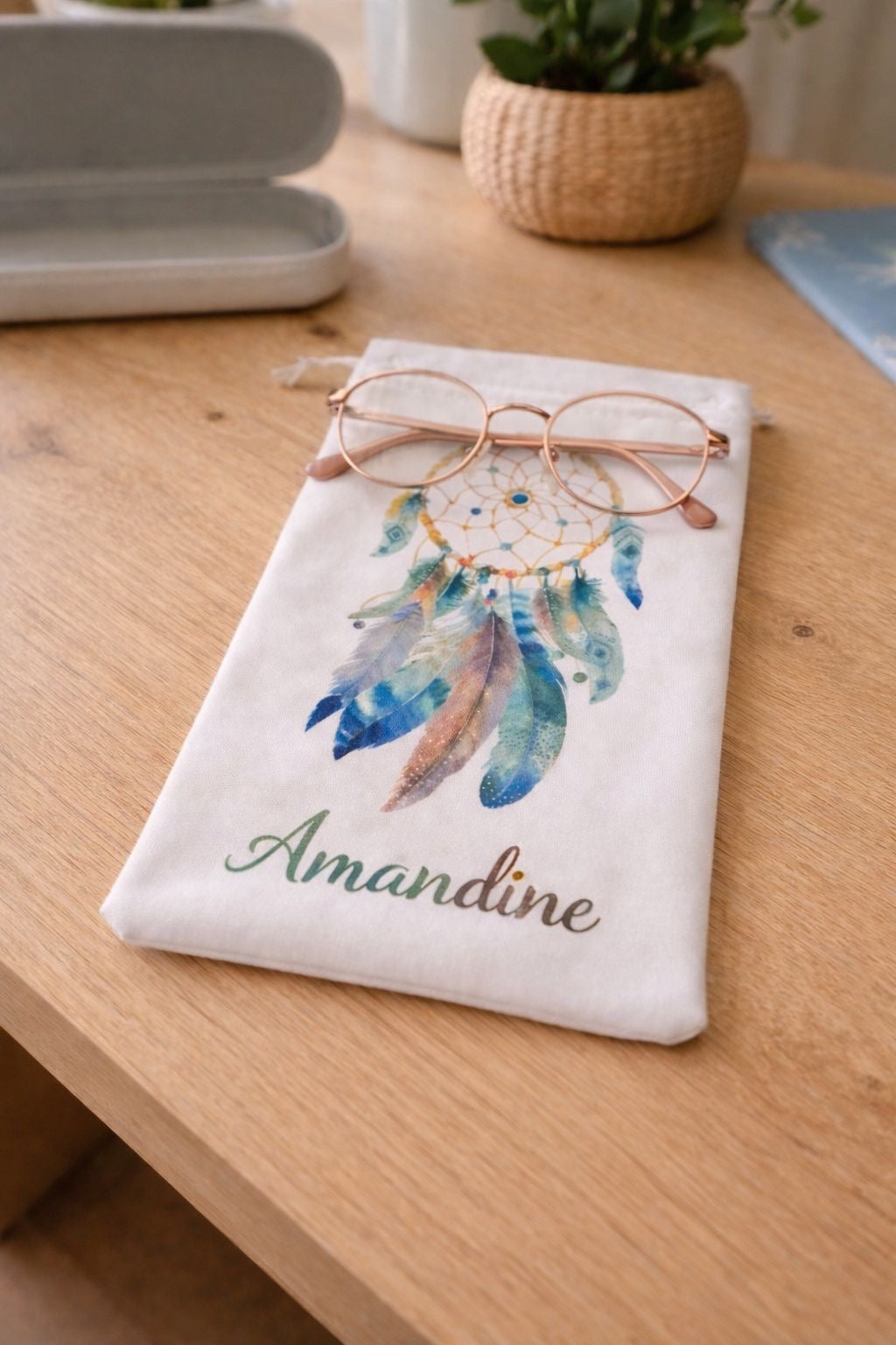 Pochette lunette personnalisable